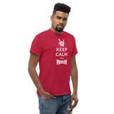 Keep Calm and Rock Herren-Shirt