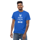 Keep Calm and Rock Herren-Shirt