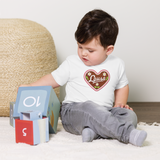 Lebkuchenherz "Lausa" Baby-T-Shirt