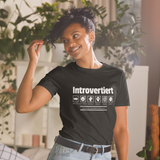 Introvertiert Unisex-Shirt