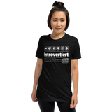 Introvertiert Unisex-Shirt