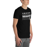Introvertiert Unisex-Shirt