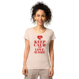 Keep Calm and love Aussee Damenshirt