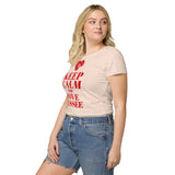 Keep Calm and love Aussee Damenshirt