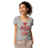 Keep Calm and love Aussee Damenshirt
