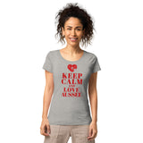 Keep Calm and love Aussee Damenshirt