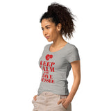 Keep Calm and love Aussee Damenshirt
