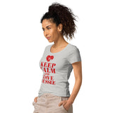 Keep Calm and love Aussee Damenshirt