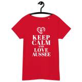 Keep Calm and love Aussee Damenshirt
