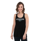 Alpenrockerin Flowy-Racerback-Tank-Top für Damen