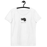 Do bin i her (Steiermark) - Enganliegendes Öko-T-Shirt für Damen