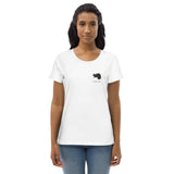 Do bin i her (Steiermark) - Enganliegendes Öko-T-Shirt für Damen