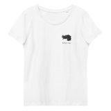 Do bin i her (Steiermark) - Enganliegendes Öko-T-Shirt für Damen