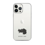 Do bin i her (Steiermark) iPhone-Hülle für helle Geräte