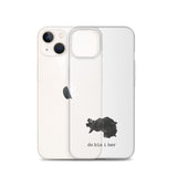 Do bin i her (Steiermark) iPhone-Hülle für helle Geräte