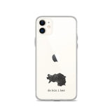 Do bin i her (Steiermark) iPhone-Hülle für helle Geräte