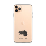 Do bin i her (Steiermark) iPhone-Hülle für helle Geräte