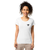 Flickenherz Basic Bio-T-Shirt für Damen
