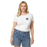 Flickenherz Basic Bio-T-Shirt für Damen