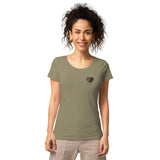 Flickenherz Basic Bio-T-Shirt für Damen