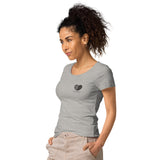 Flickenherz Basic Bio-T-Shirt für Damen