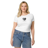 Flickenherz Basic Bio-T-Shirt für Damen