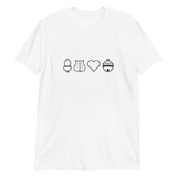 Kartensymbole Basic Unisex-T-Shirt