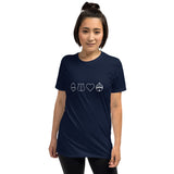 Kartensymbole Basic Unisex-T-Shirt