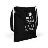 Keep calm und halts Maul / Bio-Fashion-Stoffbeutel