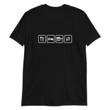 Essen, Schlafen, Burger, Repeat - Basic Unisex-T-Shirt