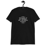 Intelligenz / Hawking Zitat / Unisex Shirt