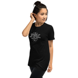 Intelligenz / Hawking Zitat / Unisex Shirt