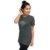 Intelligenz / Hawking Zitat / Unisex Shirt