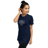 Intelligenz / Hawking Zitat / Unisex Shirt
