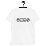 Essen, Schlafen, Burger, Repeat - Basic Unisex-T-Shirt