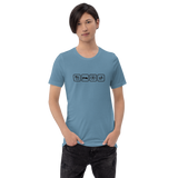 Essen, Schlafen, Fußball, Wiederholung - Premium Unisex-T-Shirt