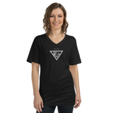 Sex, Drugs und Volksmusik / Unisex Shirt mit V-Ausschnitt