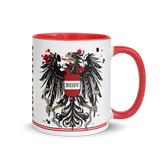 Austria Tasse mit farbiger Innenseite