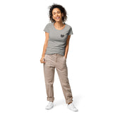 Lebkuchenherz / Grunge - Basic Bio-T-Shirt für Damen