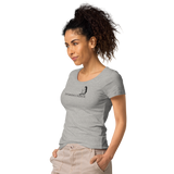 Sissi mit Rockhorns Basic Bio-T-Shirt für Damen
