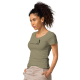 Sissi mit Rockhorns Basic Bio-T-Shirt für Damen
