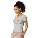 Sissi mit Rockhorns Basic Bio-T-Shirt für Damen
