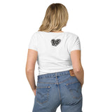 Lebkuchenherz / Grunge - Basic Bio-T-Shirt für Damen