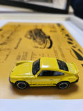 Porsche Carrera - gelb