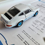 PORSCHE Carrera RS 2.7 blau/weiß