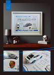 PORSCHE Carrera RS 2.7 blau/weiß