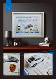 PORSCHE Carrera RS 2.7 blau/weiß