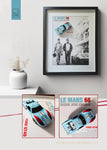 Ford GT40 Modellauto im Le Mans 66 Design