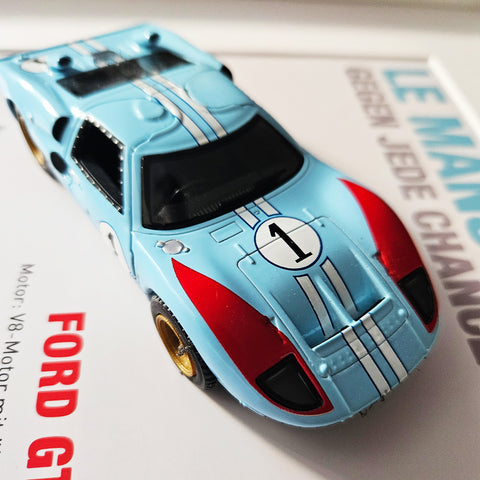 Ford GT40 Modellauto im Le Mans 66 Design