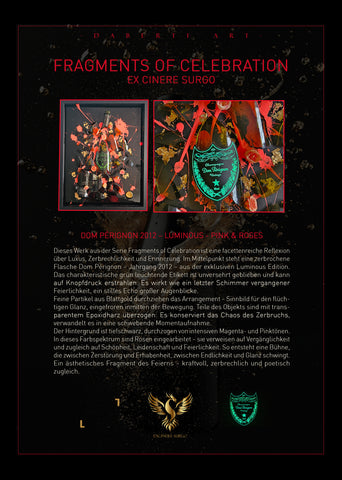 Fragments of Celebration: Dom Pérignon 2012  – Luminous Pink & Roses
